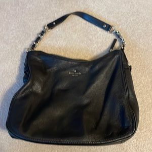 Black Kate Spade hobo bag